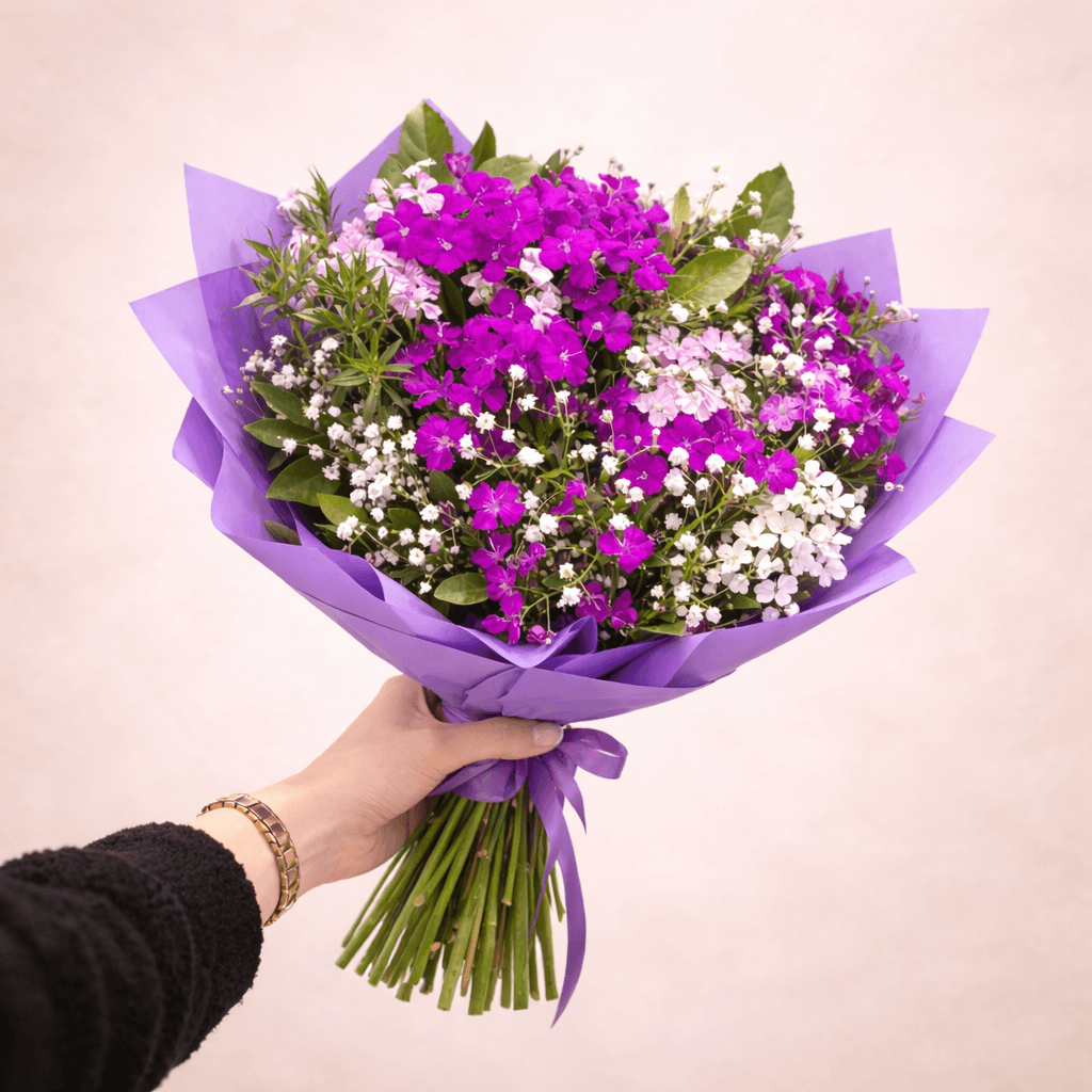 Neşeli Mor Buket